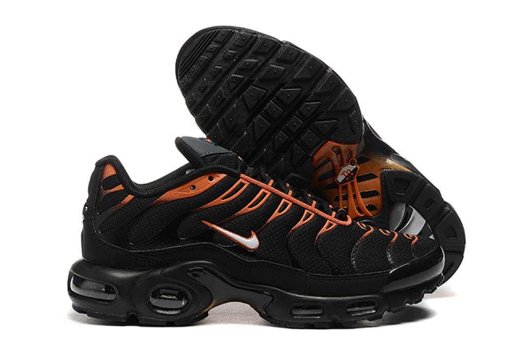 Nike Air Max TN — Laranja Burnt e Preto foto 02