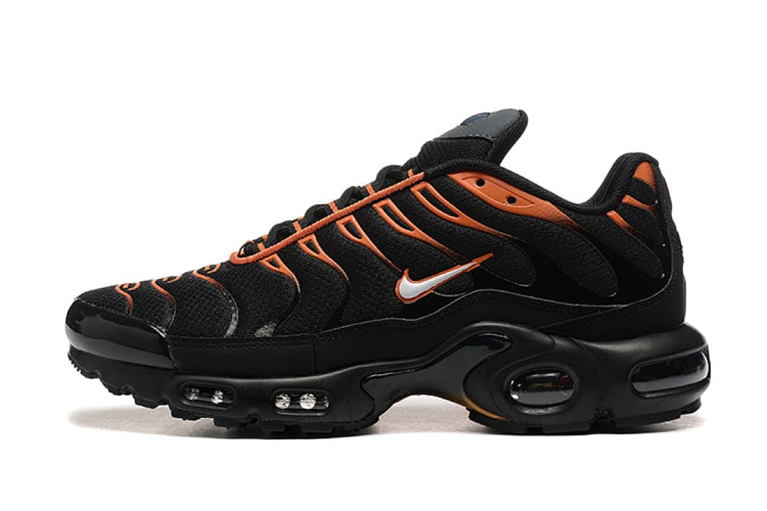 Nike Air Max TN — Laranja Burnt e Preto foto 03