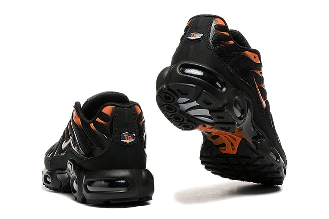 Nike Air Max TN — Laranja Burnt e Preto foto 04