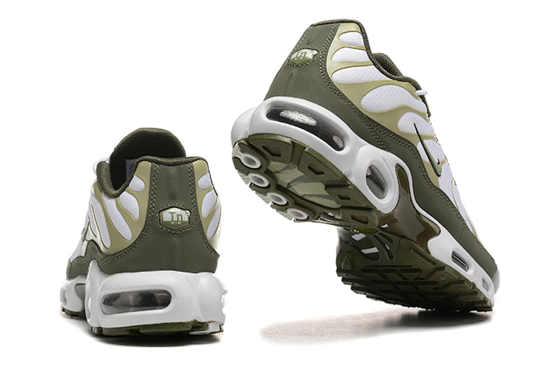 Nike Air Max TN — Kaki e Branco foto 04
