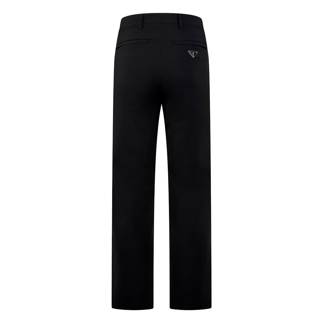 Prada Triangle Logo Casual Trousers foto 02