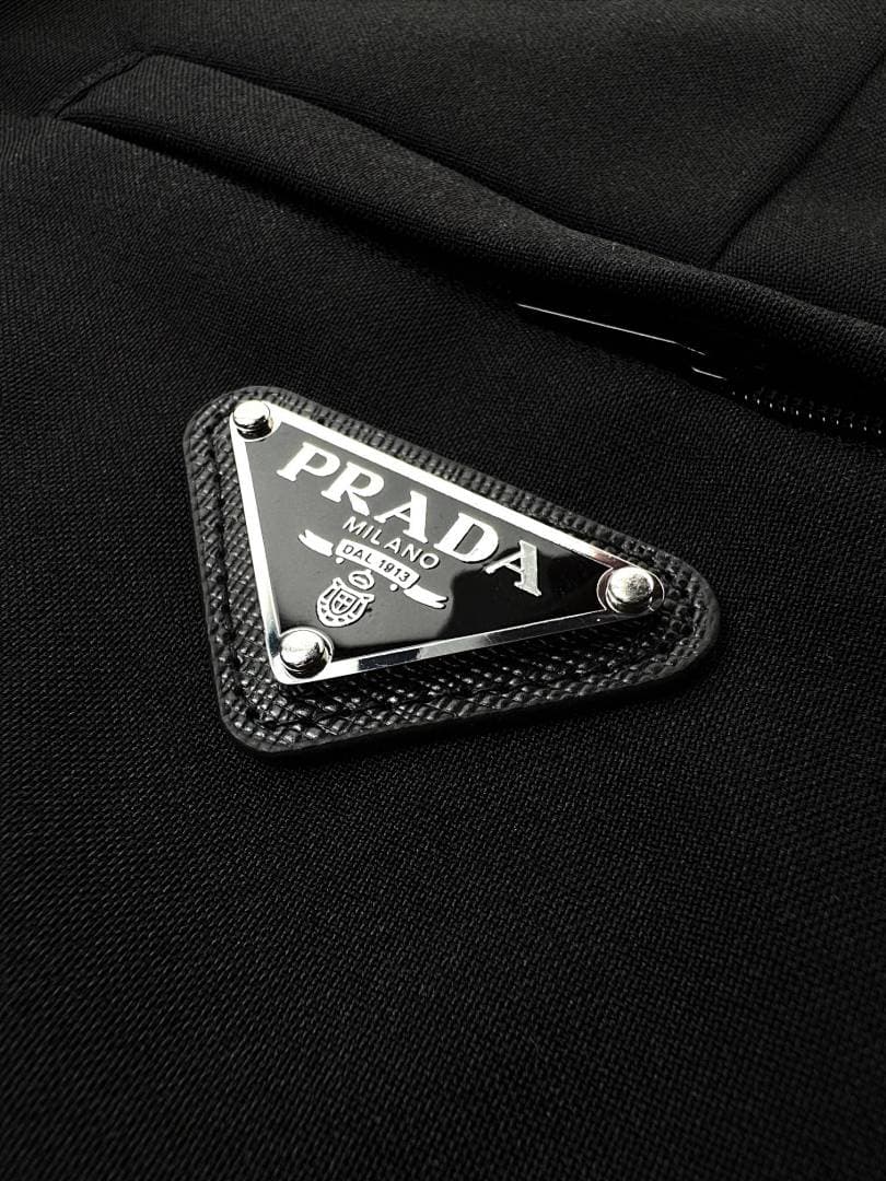 Prada Triangle Logo Casual Trousers foto 07