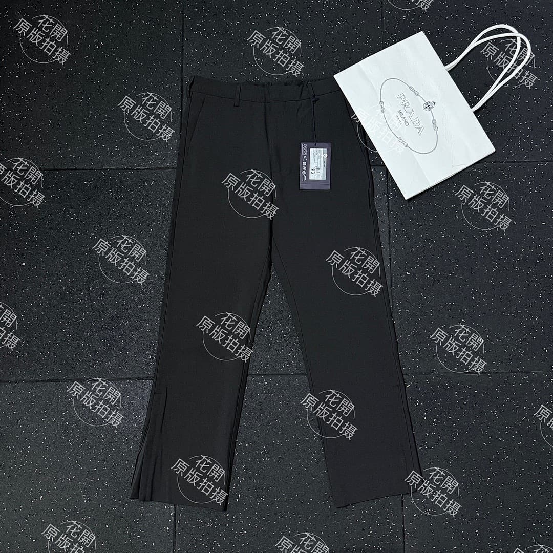 Prada Triangle Logo Casual Trousers foto 11