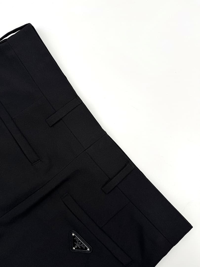 Prada Triangle Logo Casual Trousers foto 19