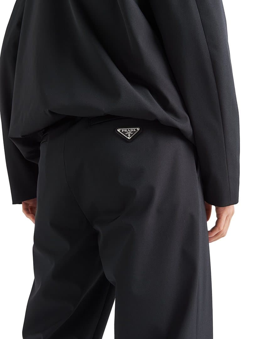 Prada Triangle Logo Casual Trousers foto 28