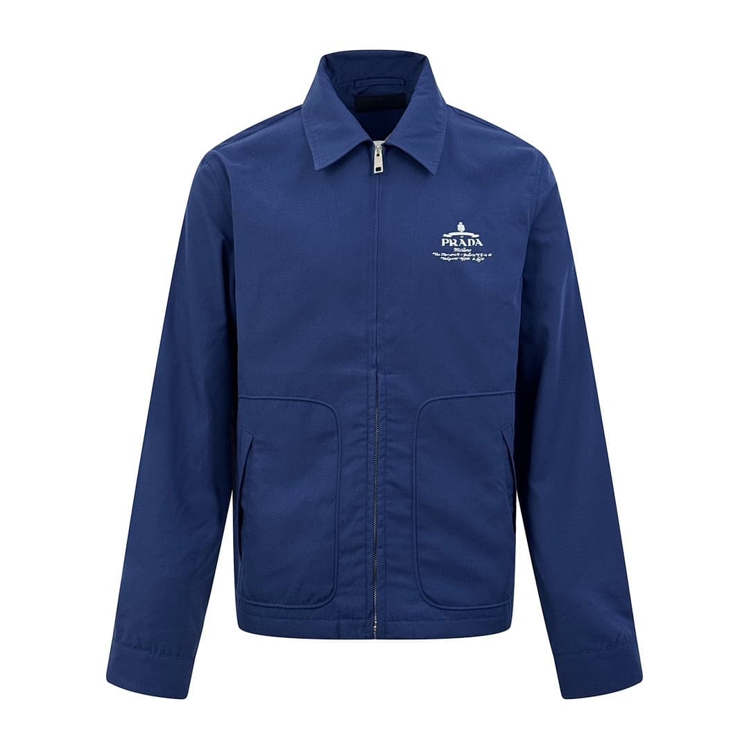 Prada Color Block Logo Jacket foto 01