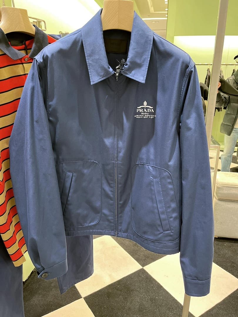 Prada Color Block Logo Jacket foto 12