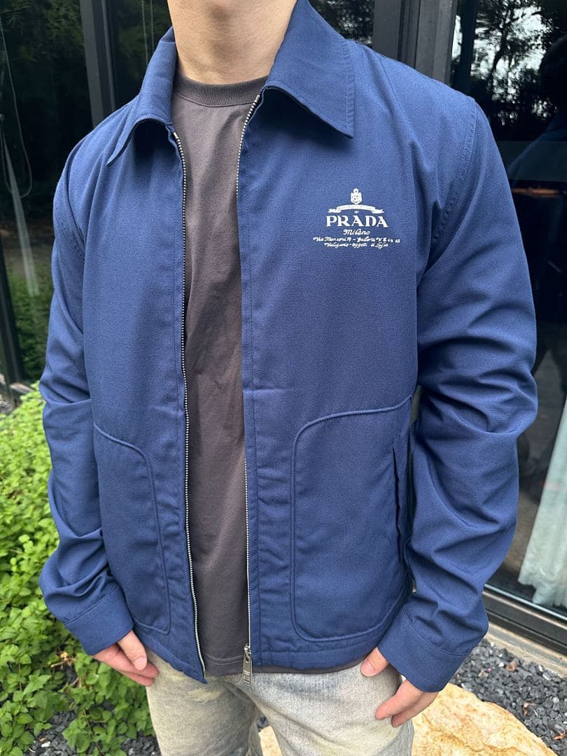 Prada Color Block Logo Jacket foto 18