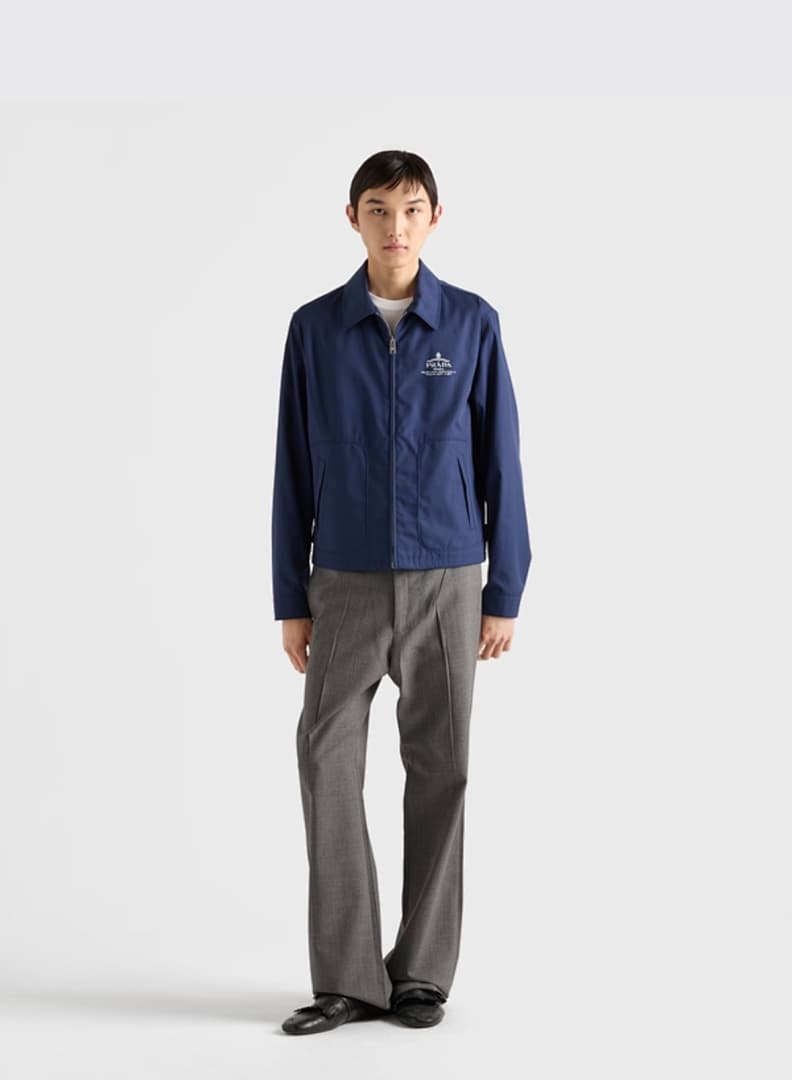 Prada Color Block Logo Jacket foto 23