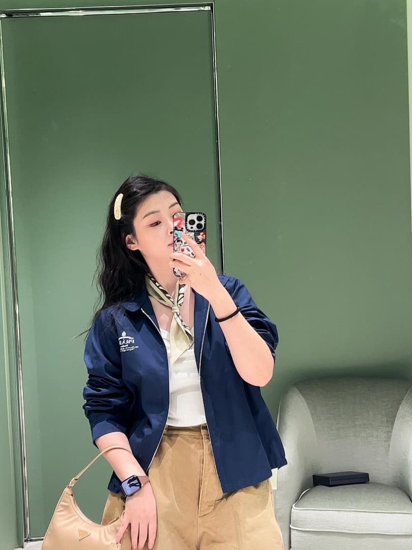 Prada Color Block Logo Jacket foto 25