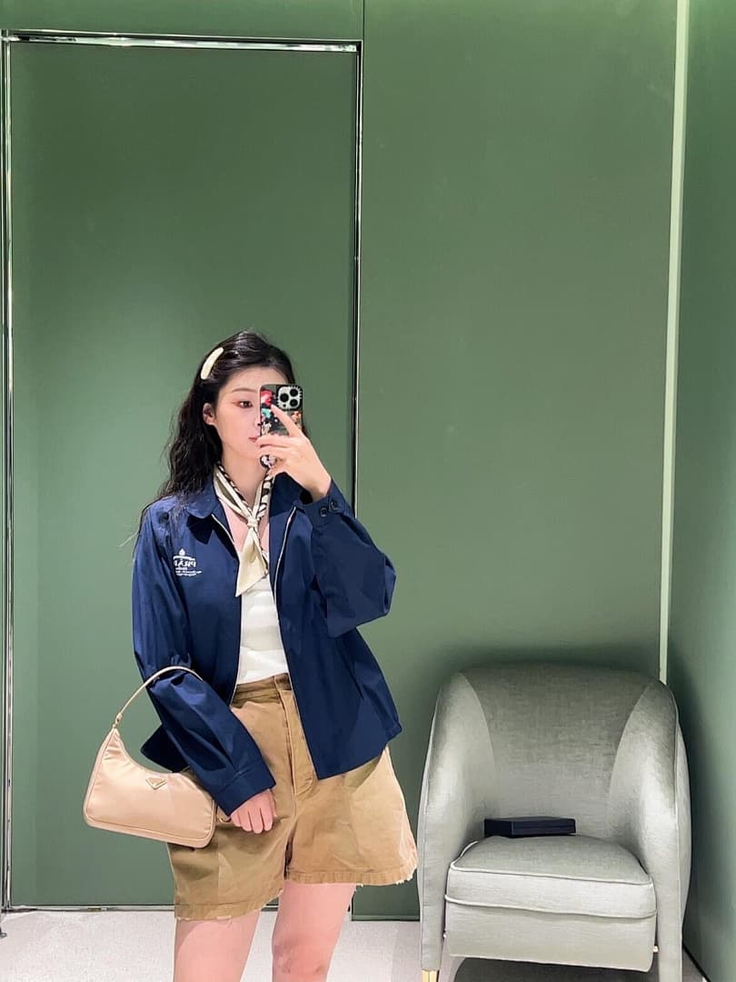 Prada Color Block Logo Jacket foto 27