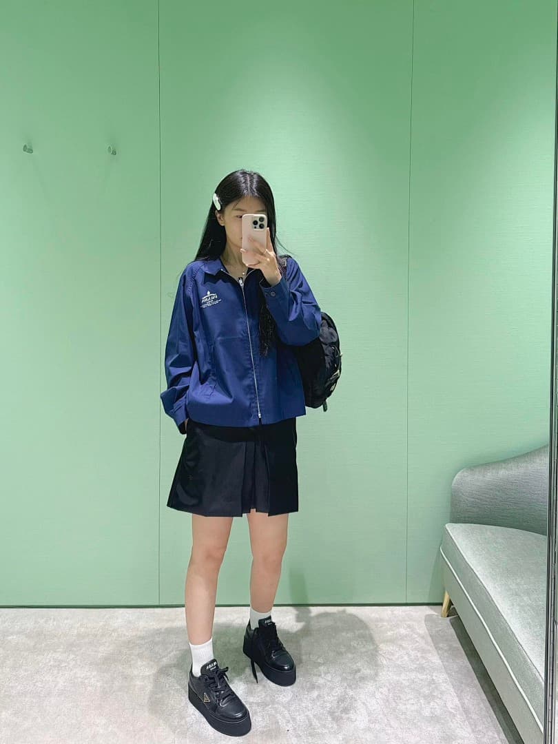 Prada Color Block Logo Jacket foto 32