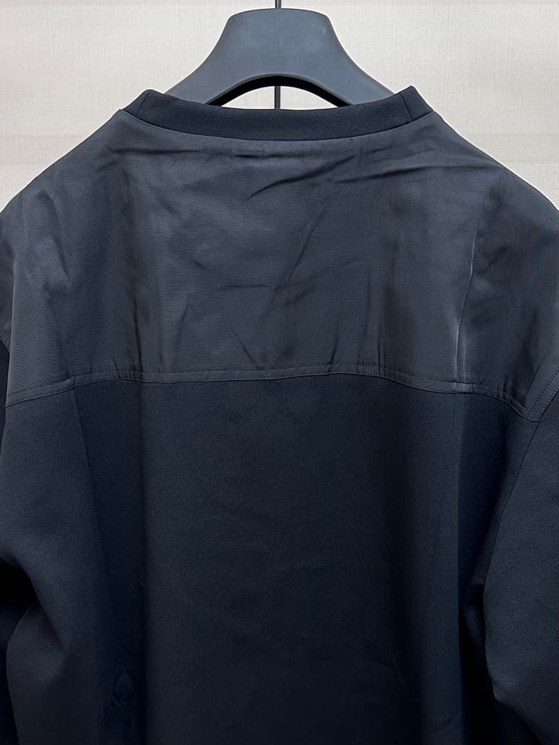 Prada Triangle Nylon Patchwork Sweatshirt foto 03