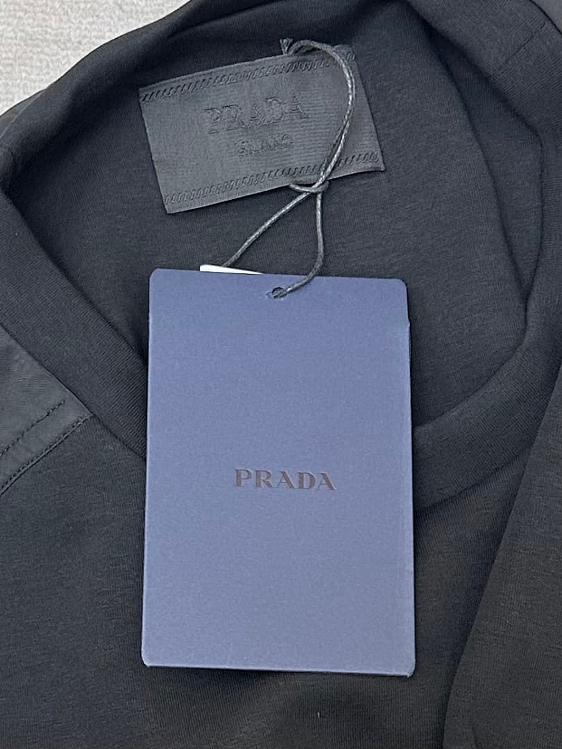 Prada Triangle Nylon Patchwork Sweatshirt foto 08