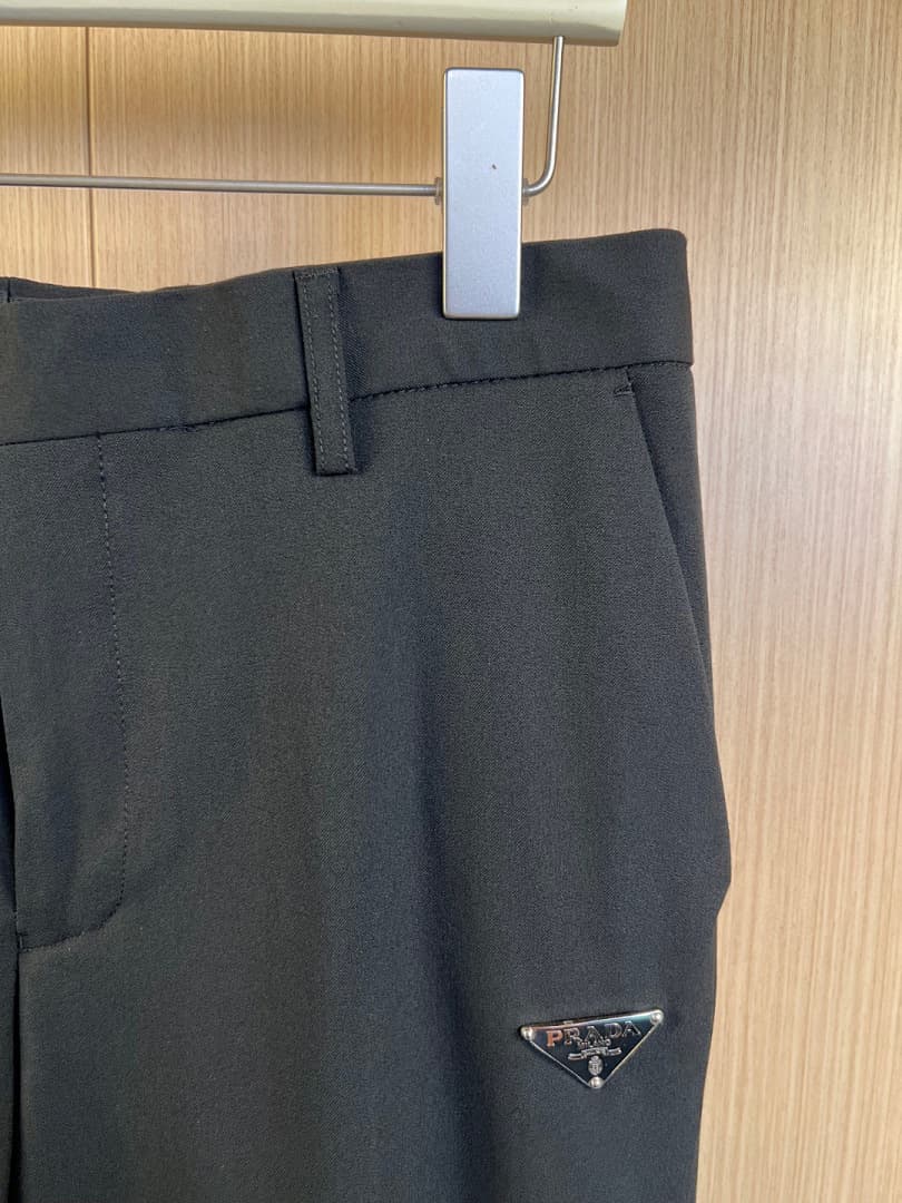 Prada Conjunto de Fato Clássico com Placa Triangular foto 14