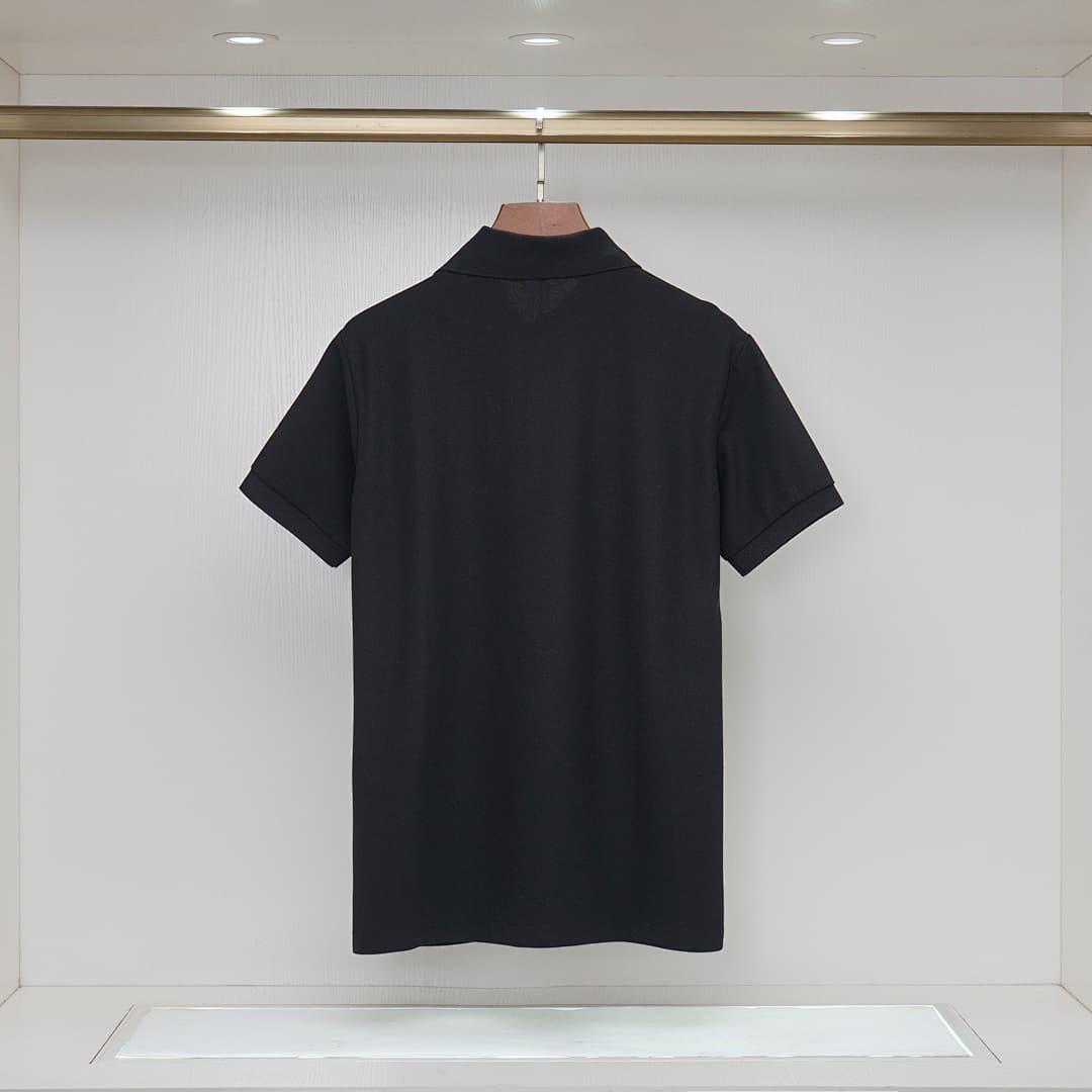 Prada T-Shirt Pólo de Malha Piqué com Colarinho Invertido foto 17