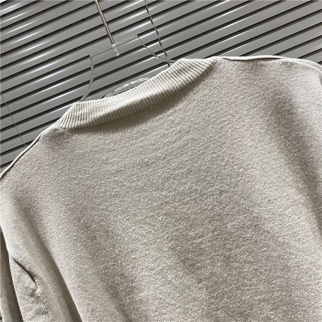 Prada T-Shirt de Malha Jacquard com Logo Milano foto 18