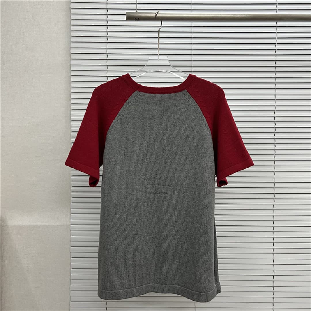 Prada T-Shirt de Malha Raglan com Logo Prada Milano foto 17