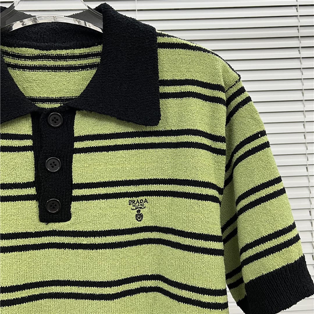 Polo Prada Riscas Verde foto 06