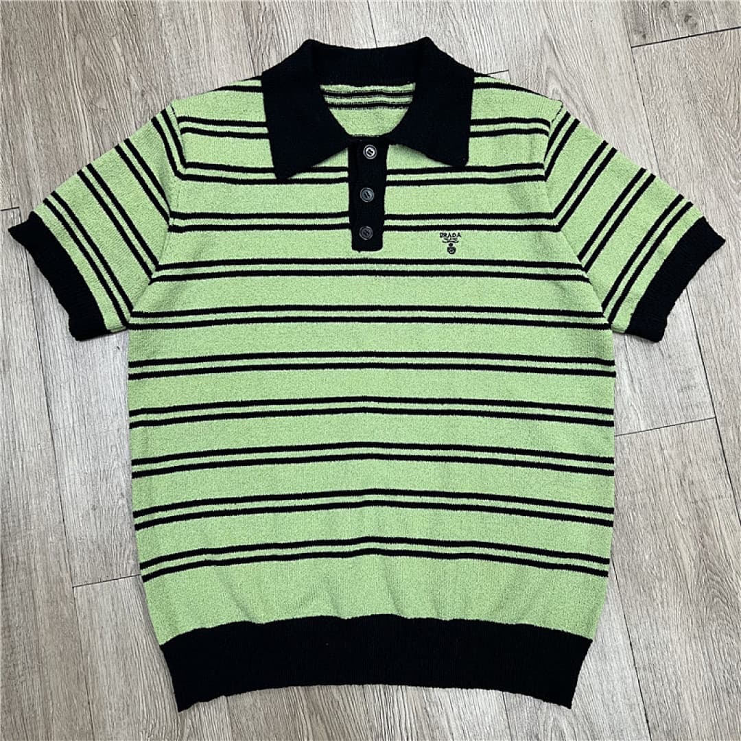 Polo Prada Riscas Verde foto 11