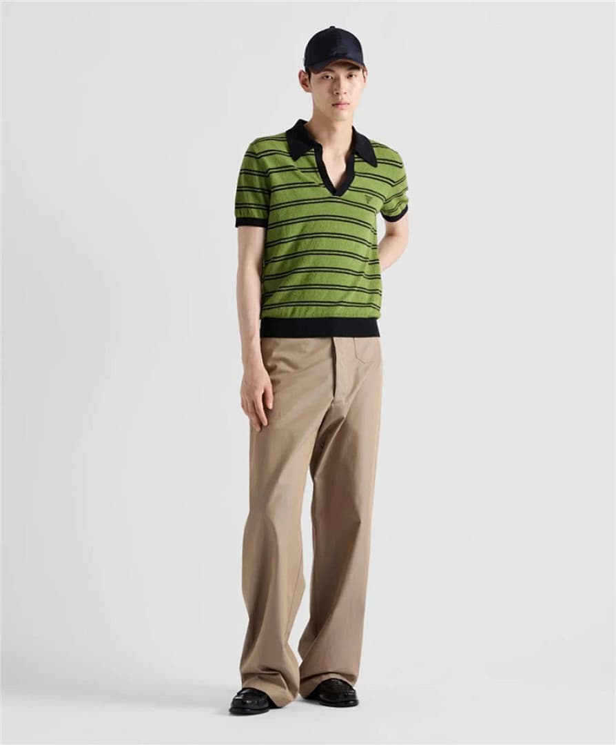 Polo Prada Riscas Verde foto 14