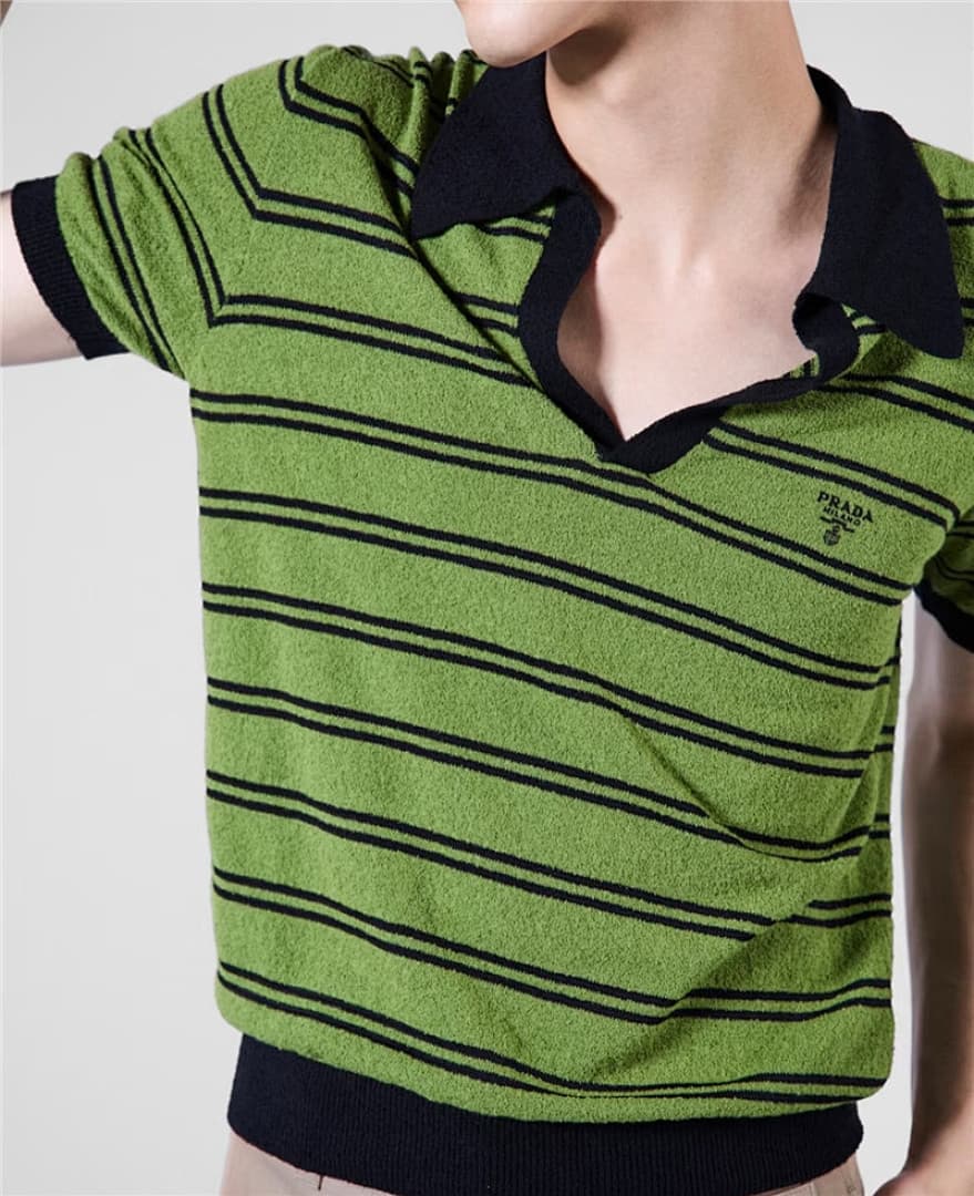 Polo Prada Riscas Verde foto 15