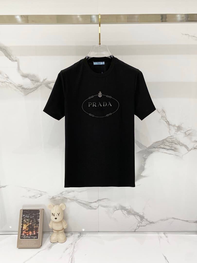 T-shirt Prada TT62 Logo Oval foto 01