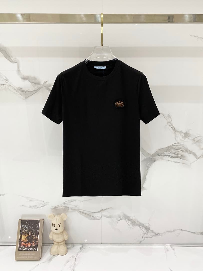 T-shirt Prada TT65 Logo Oval Small foto 01