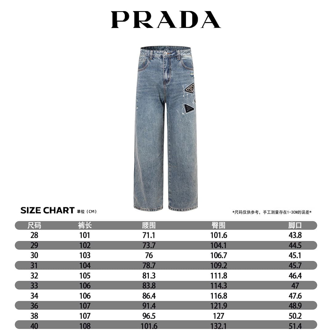 Calções Jeans Prada JN32 foto 11