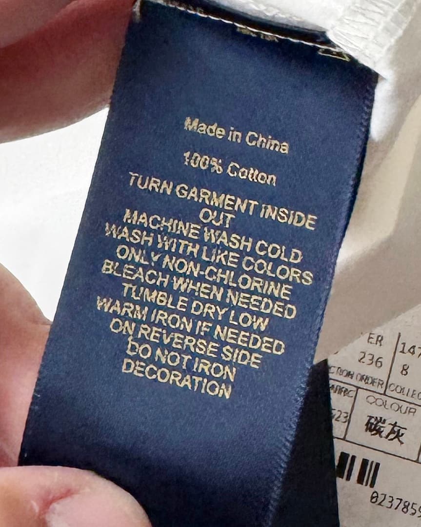 T-shirt Ralph Lauren Ditsan em Tecido Enrugado foto 03