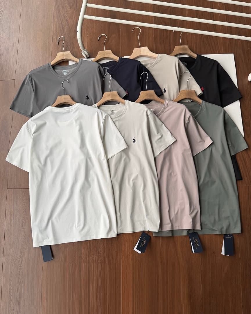 T-shirt Ralph Lauren Ditsan em Tecido Enrugado foto 20