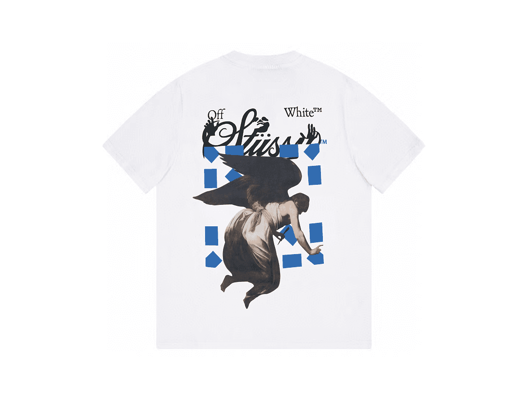 T-Shirt Stussy OFF Collaboration foto 03