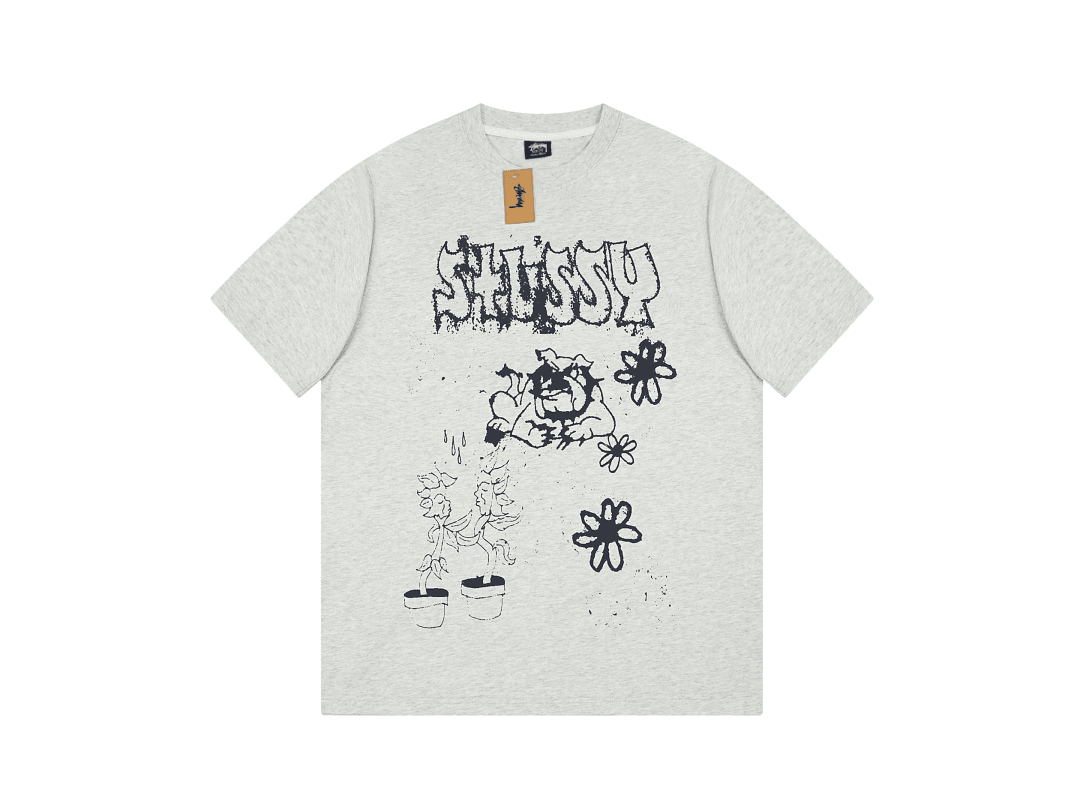 T-Shirt Stussy Nightmare Graphic foto 01