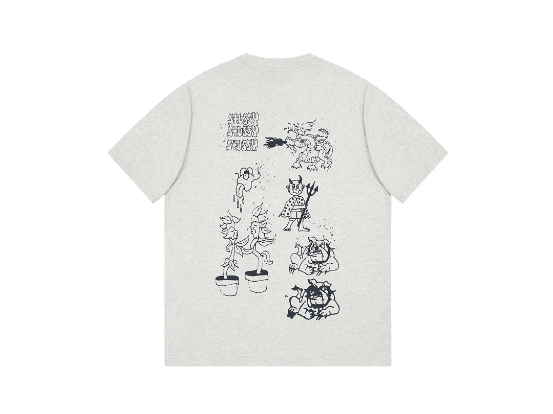 T-Shirt Stussy Nightmare Graphic foto 04