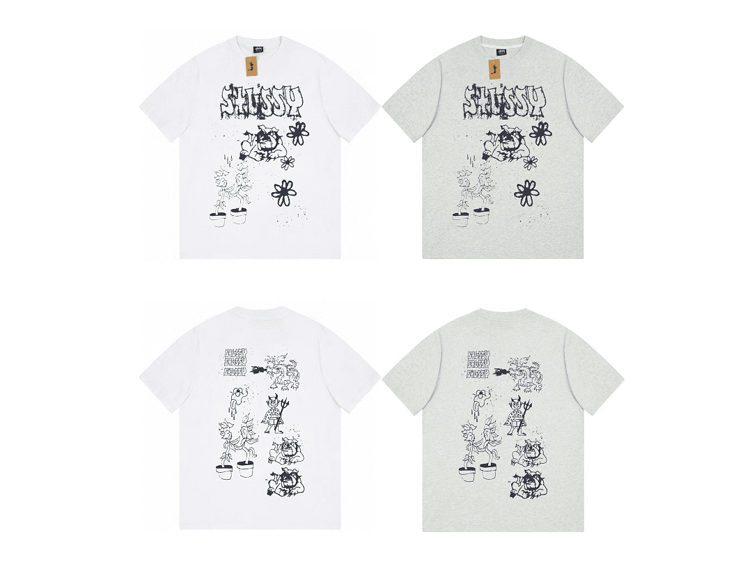 T-Shirt Stussy Nightmare Graphic foto 05