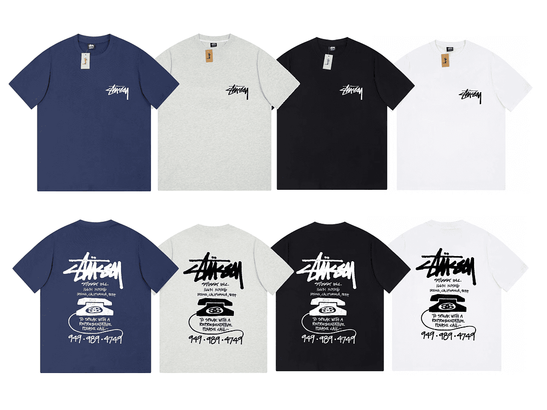 T-Shirt Stussy Telephone Graphic foto 01
