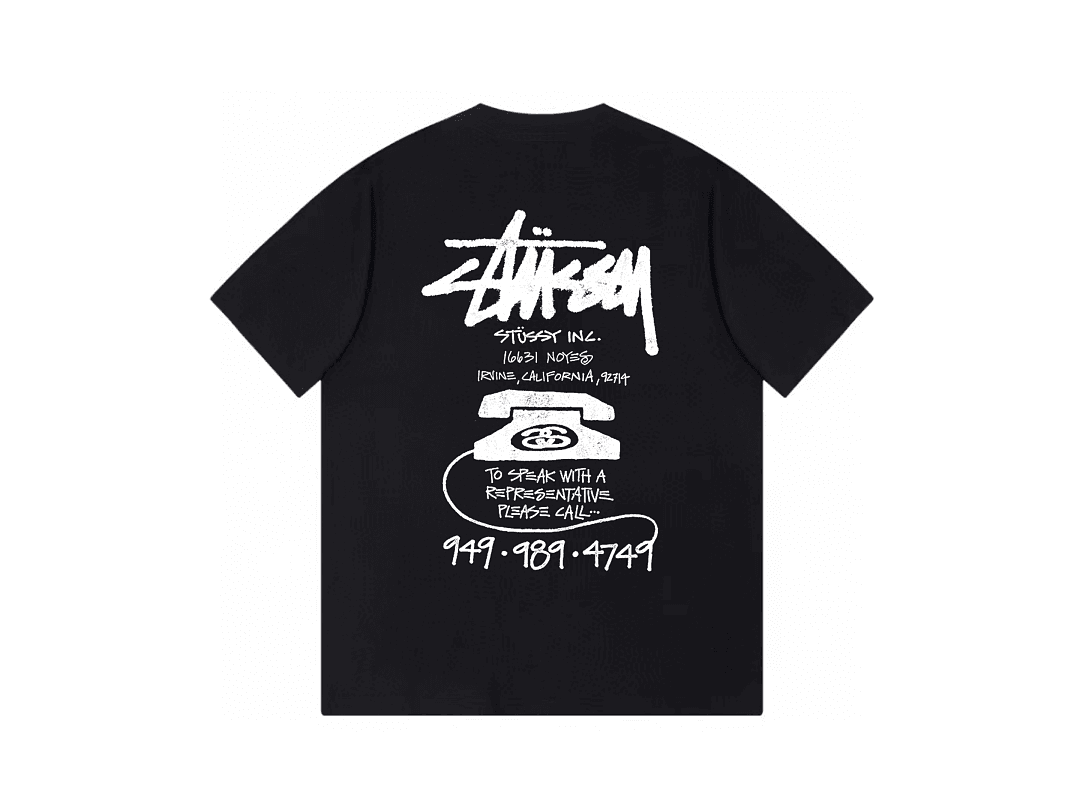 T-Shirt Stussy Telephone Graphic foto 06