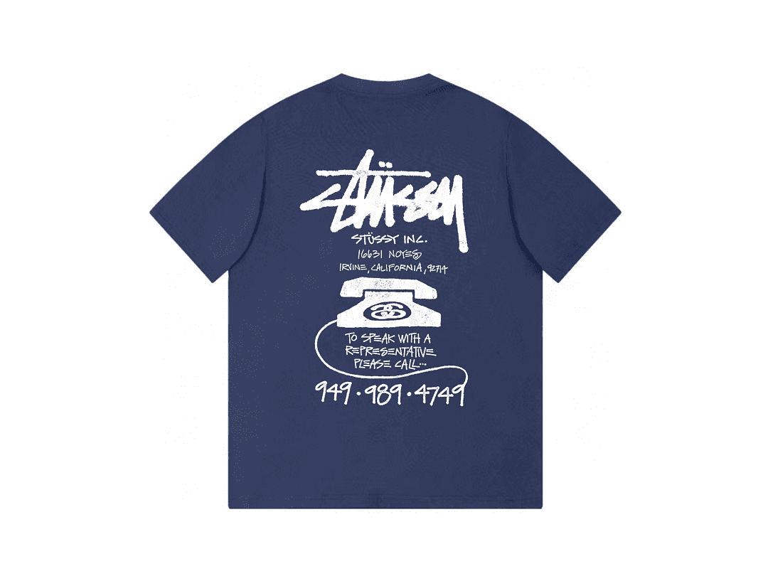 T-Shirt Stussy Telephone Graphic foto 07