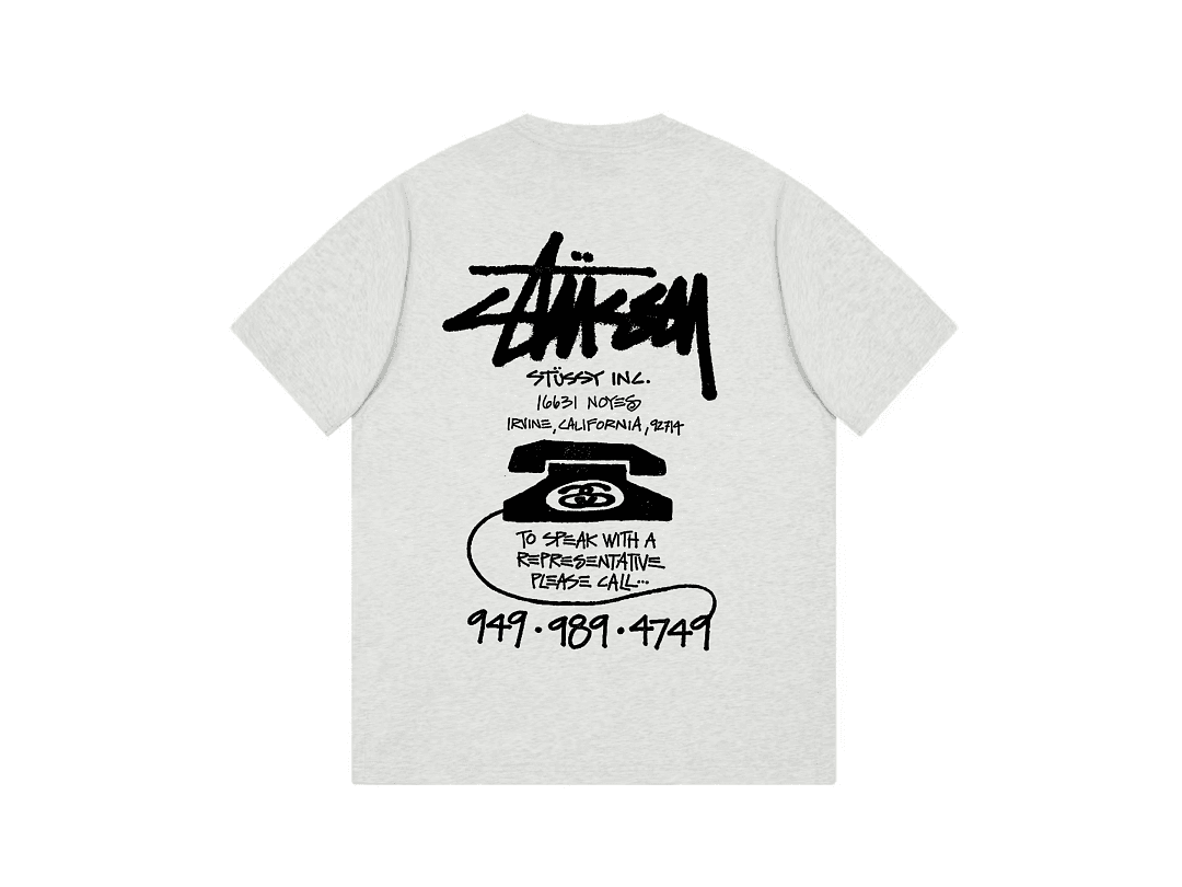 T-Shirt Stussy Telephone Graphic foto 09