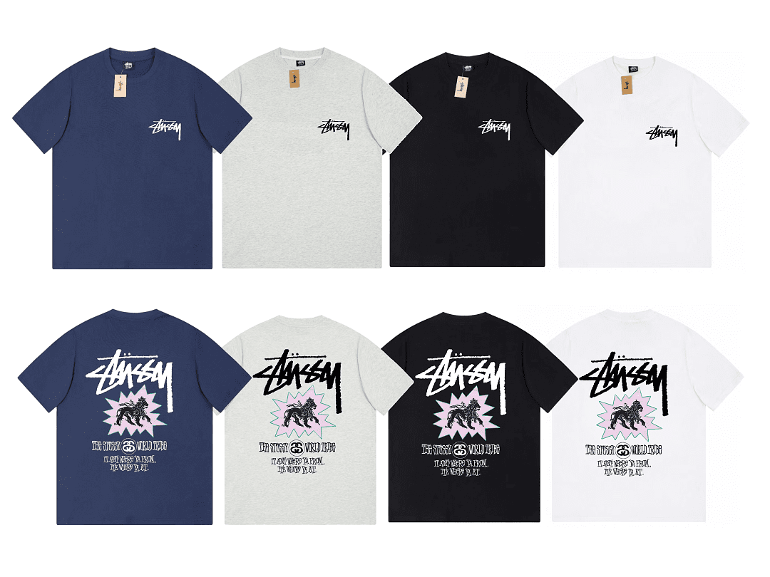T-Shirt Stussy Lion Tribe foto 01