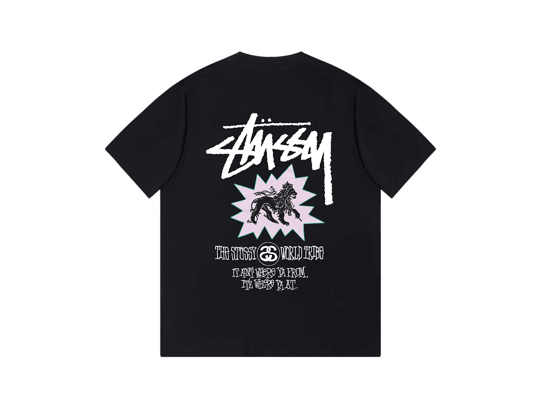 T-Shirt Stussy Lion Tribe foto 06