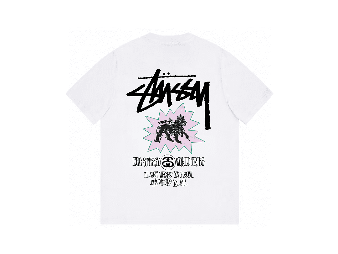 T-Shirt Stussy Lion Tribe foto 08