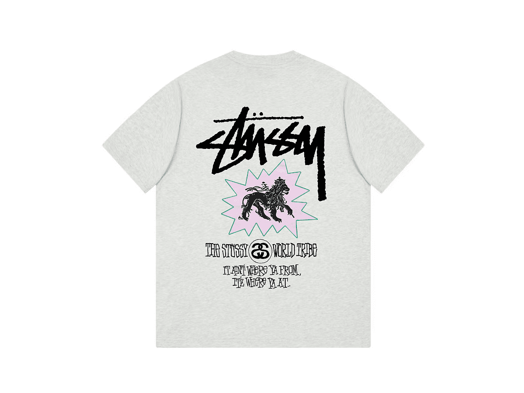 T-Shirt Stussy Lion Tribe foto 09
