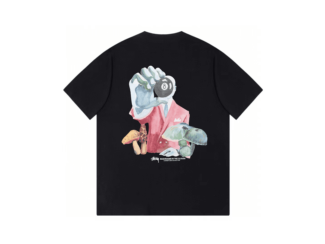 T-Shirt Stussy Magic Black 8 Ball foto 06