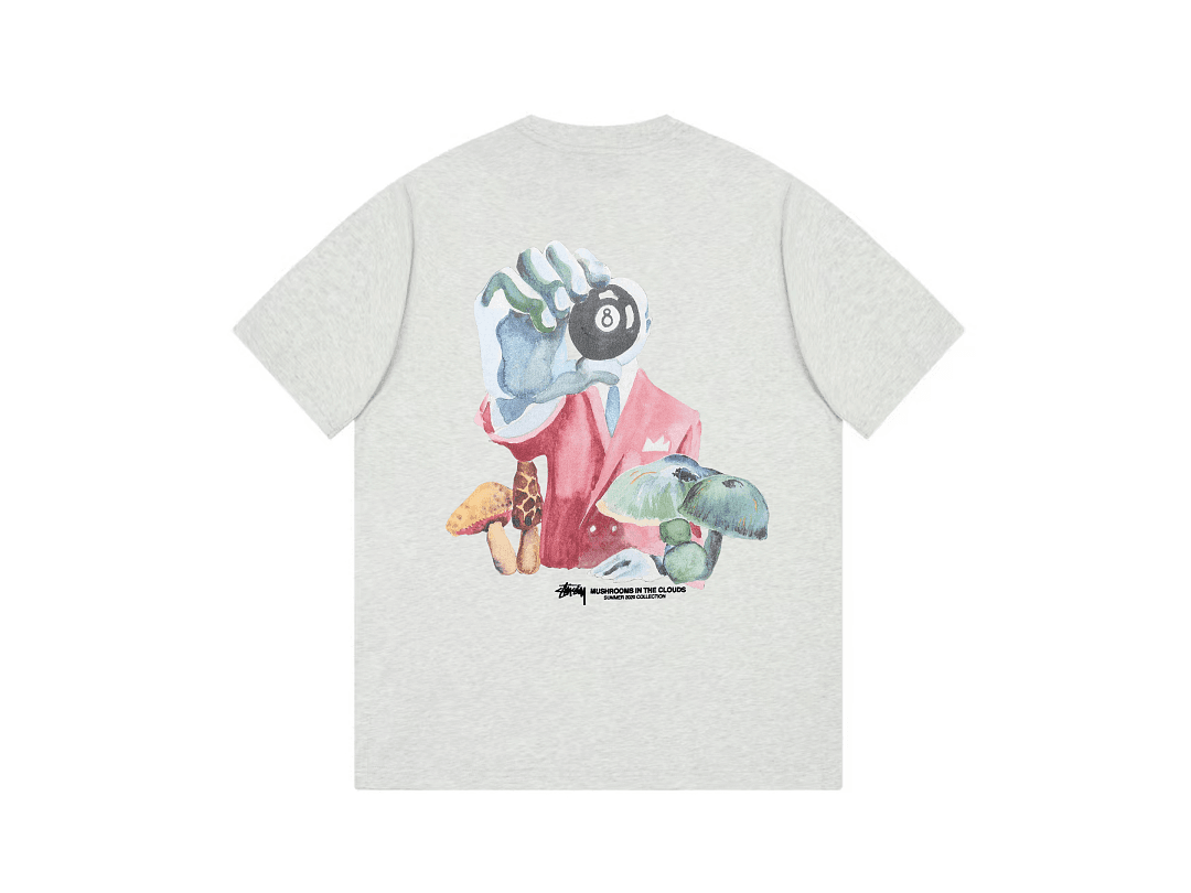 T-Shirt Stussy Magic Black 8 Ball foto 09