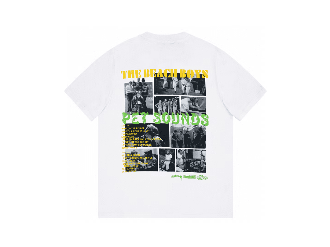 T-Shirt Stussy Beach Boys Band foto 03