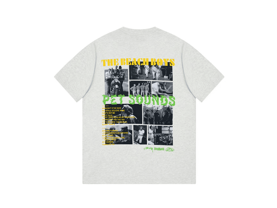 T-Shirt Stussy Beach Boys Band foto 04