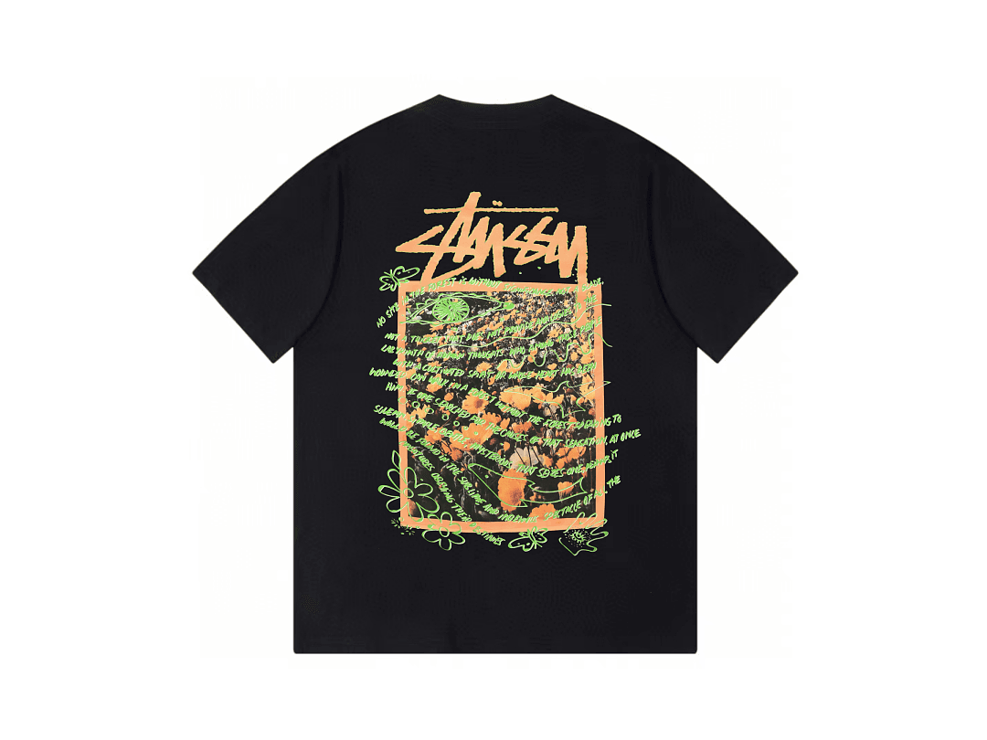 T-Shirt Stussy Back Big Logo foto 08