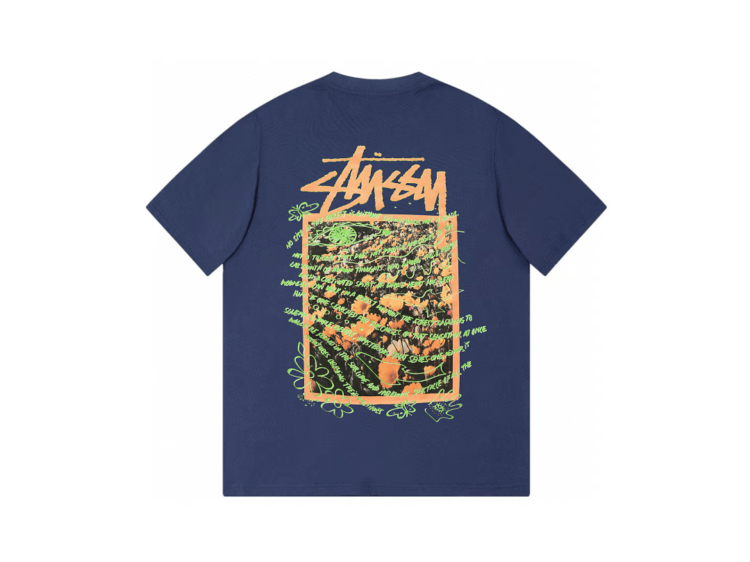 T-Shirt Stussy Back Big Logo foto 09