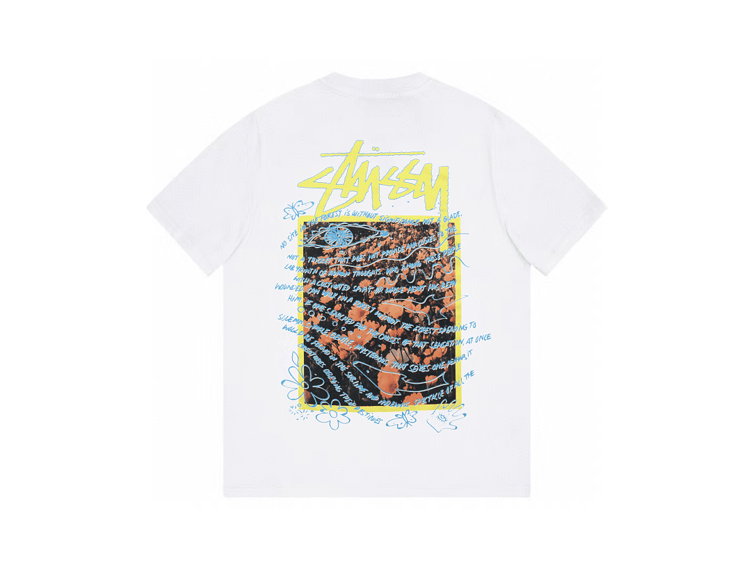 T-Shirt Stussy Back Big Logo foto 12